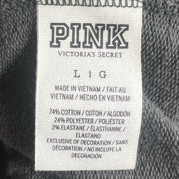 PINK Victoria's Secret Charcoal Joggers - Picture 4 of 4